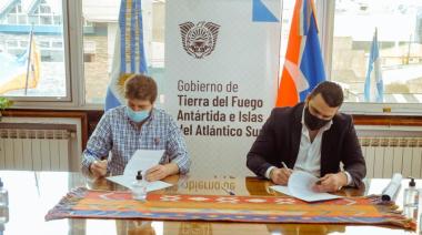 Melella y Vuoto firmaron convenio para fomentar la iniciación y desarrollo deportivo provincial y Municipal