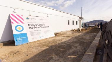 Última etapa de la obra del Centro Modular Sanitario en Ushuaia