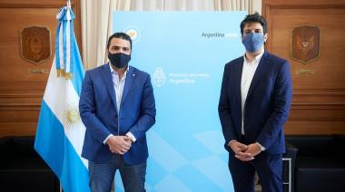 Vuoto se reunió con Eduardo de Pedro y firmó un convenio por 32 millones para maquinaria vial