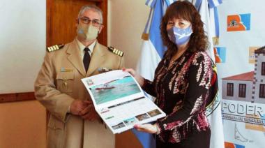 Urquiza recibió al Jefe de la Prefectura Ushuaia