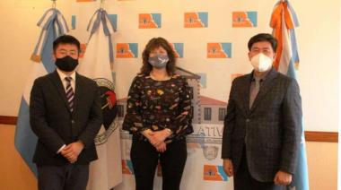 Urquiza recibió al Presidente de la IYF en Argentina