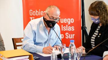 Sandri: "Es una obra icónica para Tolhuin, porque marca un antes y un después para nuestra comunidad"