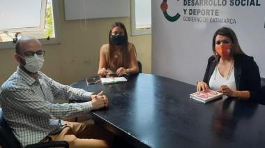 La Secretaría de Economía Popular se reunió con funcionarios del Ministerio de Desarrollo Social y Deportes de Catamarca