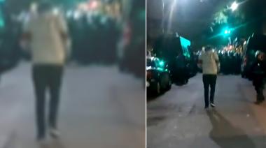 Máximo Kirchner fue agredido e insultado por la Policía de la Ciudad