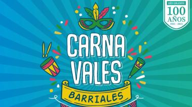 Llegan los carnavales a los Barrios de la ciudad