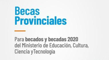 El Consejo Provincial de Becas informa el método de pagos de Becas 2020