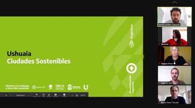 La Municipalidad de Ushuaia participó de los talleres de ciudades sostenibles junto a Nación.