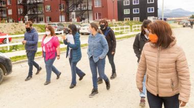Se coordina con Nación, el trabajo de inclusión social y urbana de Barrios Populares