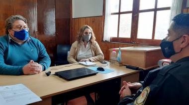 El Ministerio de Trabajo y Empleo de la provincia se reunió con la Policía de Tolhuin