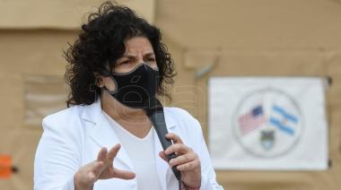 Vizzotti: "Las medidas tienen que ver con el resguardo sanitario y la falta de camas en terapia"