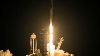 Despegó la tercera misión tripulada de Space X hacia la estación espacial