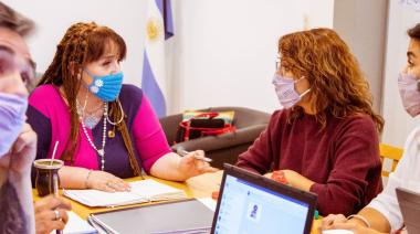 Mesa de trabajo técnica entre Gobierno y Municipio sobre obras de saneamiento en Río Grande