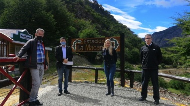 Tren del Fin del Mundo: el secretario de Turismo de Ushuaia y la Empresa Tranex se reunieron para evaluar la actividad