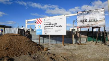Se montó la estructura de lo que será el nuevo gimnasio de artes marciales y deportes de contacto Municipal