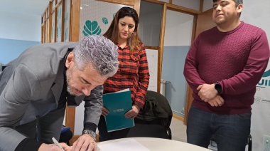 La Municipalidad de Tolhuin adjudicó predio a la Caja de Previsión Social