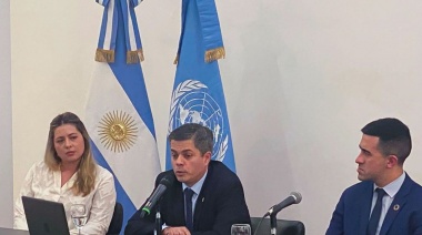 El secretario Dachary presentó en cancillería el informe realizado por la provincia para un 2030 sostenible