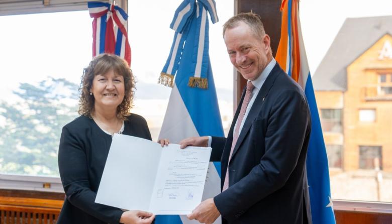 TIERRA DEL FUEGO RECIBIÓ A LA DELEGACIÓN DE LA EMBAJADA DE NORUEGA