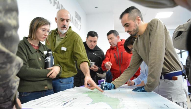 LA PROVINCIA AVANZÓ EN LA CONSTRUCCIÓN PARTICIPATIVA DEL MAPA DE RIESGO DE INCENDIOS FORESTALES PARA LA CUENCA ALTA DE USHUAIA