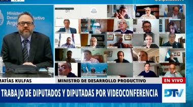 Kulfas aseguró que se buscará "potenciar una matriz productiva diversificada"