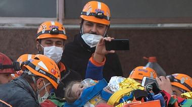 Otra niña de tres años fue rescatada con vida 91 horas después del sismo