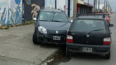 Conductor se desvaneció y chocó