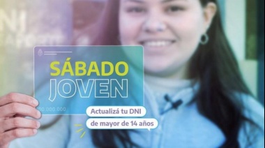 "Sábado Joven": turnos especiales para quienes no pudieron completar la actualización del DNI