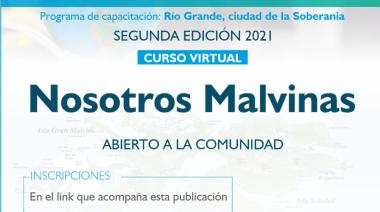 Están abiertas las inscripciones para participar de la 2º edición 2021 de los cursos virtuales sobre Malvinas y la Soberanía Antártica