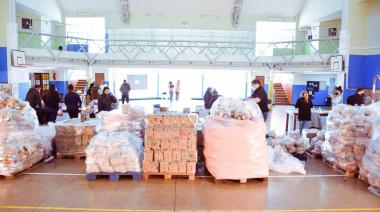 En febrero continúa la entrega de módulos alimentarios de comedores escolares