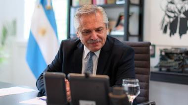 Alberto Fernández mantendrá una videoconferencia con Macrón