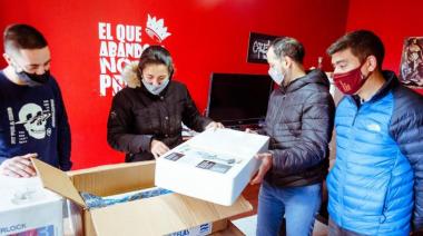 Se entregaron los kits a los ganadores del concurso "Potenciar Joven" en Río Grande