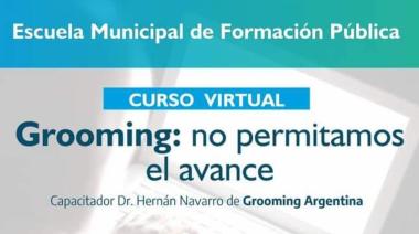 La Escuela Municipal de Formación Pública ofrece una capacitación sobre Grooming