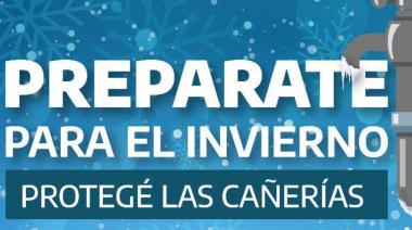 Recomendaciones para preparar las cañerías para este invierno