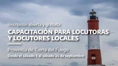 ENACOM y el ISER abren las inscripciones para la capacitación y habilitación local de locutores