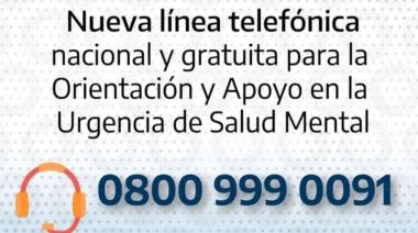 Nueva línea de acompañamiento en Salud Mental