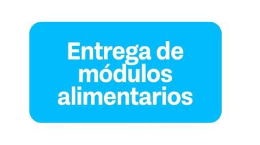 CRONOGRAMA DE ENTREGA DE MÓDULOS ALIMENTARIOS EN RÍO GRANDE Y TOLHUIN