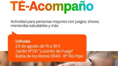 CONTINÚA LA PROPUESTA QUE RECORRE LOS BARRIOS DE USHUAIA PARA COMPARTIR CON LAS PERSONAS MAYORES