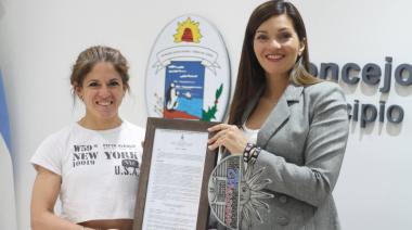 El Concejo Deliberante declaró de Interés Deportivo el desempeño de la atleta Daniela Bayerque