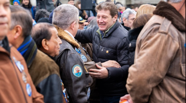 EL GOBERNADOR MELELLA ENCABEZÓ EL ACTO CENTRAL POR EL 44° ANIVERSARIO DEL DÍA DEL VETERANO Y DE LOS CAÍDOS EN LA GUERRA DE MALVINAS