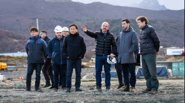 MELELLA: “ESTA OBRA ES LA SOLUCIÓN DEFINITIVA PARA LA GENERACIÓN DE ENERGÍA EN USHUAIA Y NOS DA PREVISIBILIDAD POR 35 AÑOS”