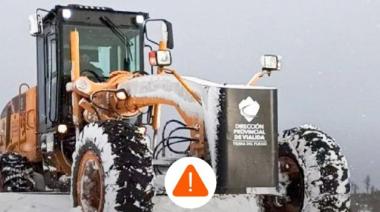 ALERTAS METEOROLÓGICAS VIGENTES POR VIENTOS FUERTES Y NEVADAS EN LA PROVINCIA
