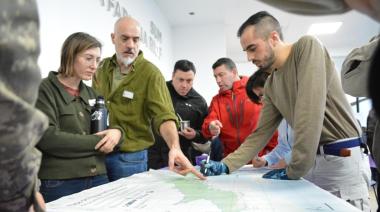 LA PROVINCIA AVANZÓ EN LA CONSTRUCCIÓN PARTICIPATIVA DEL MAPA DE RIESGO DE INCENDIOS FORESTALES PARA LA CUENCA ALTA DE USHUAIA