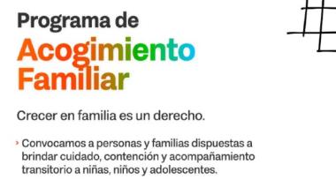 EL GOBIERNO FORTALECE LA CONVOCATORIA PARA AMPLIAR LA RED DE FAMILIAS DE ACOGIMIENTO