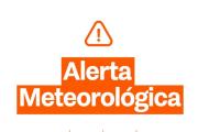 ALERTA METEOROLÓGICA POR VIENTO EN TODA LA PROVINCIA