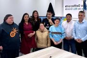 El arte como puente Los alumnos del CAAD exponen sus obras en el Concejo Deliberante