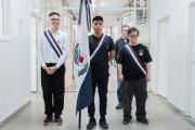 EL COLEGIO PROVINCIAL “ALICIA MOREAU DE JUSTO” PRESENTÓ SU BANDERA INSTITUCIONAL
