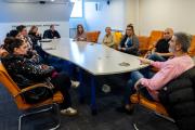 EL MINISTRO DE EDUCACIÓN SE REUNIÓ CON FAMILIAS DEL COLEGIO TÉCNICO “ANTONIO MARTÍN MARTE”
