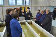 EL CRECIMIENTO DEL SECTOR PESQUERO Y ACUÍCOLA FUEGUINO MARCÓ LA AGENDA DE UNA VISITA DE AUTORIDADES NACIONALES