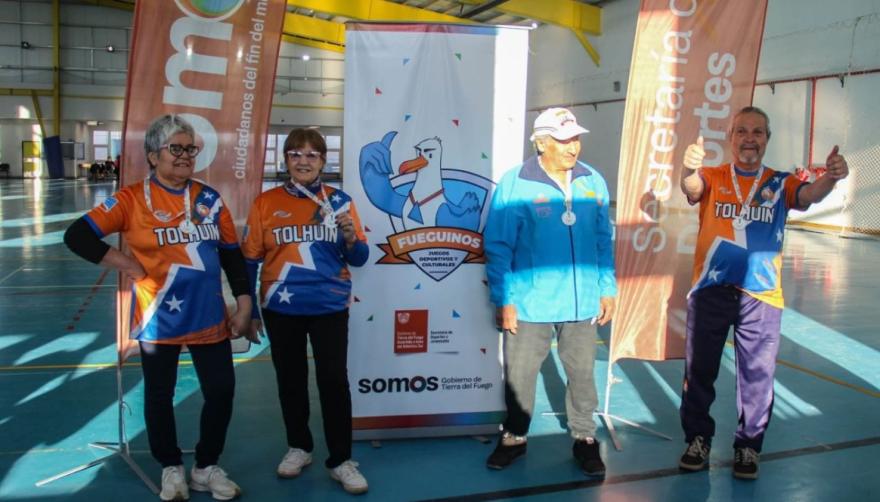 LOS JUEGOS DEPORTIVOS FUEGUINOS DE PERSONAS MAYORES AVANZAN HACIA SUS INSTANCIAS FINALES